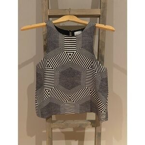 Anthropologie HD In Paris Womens Geomaze Top